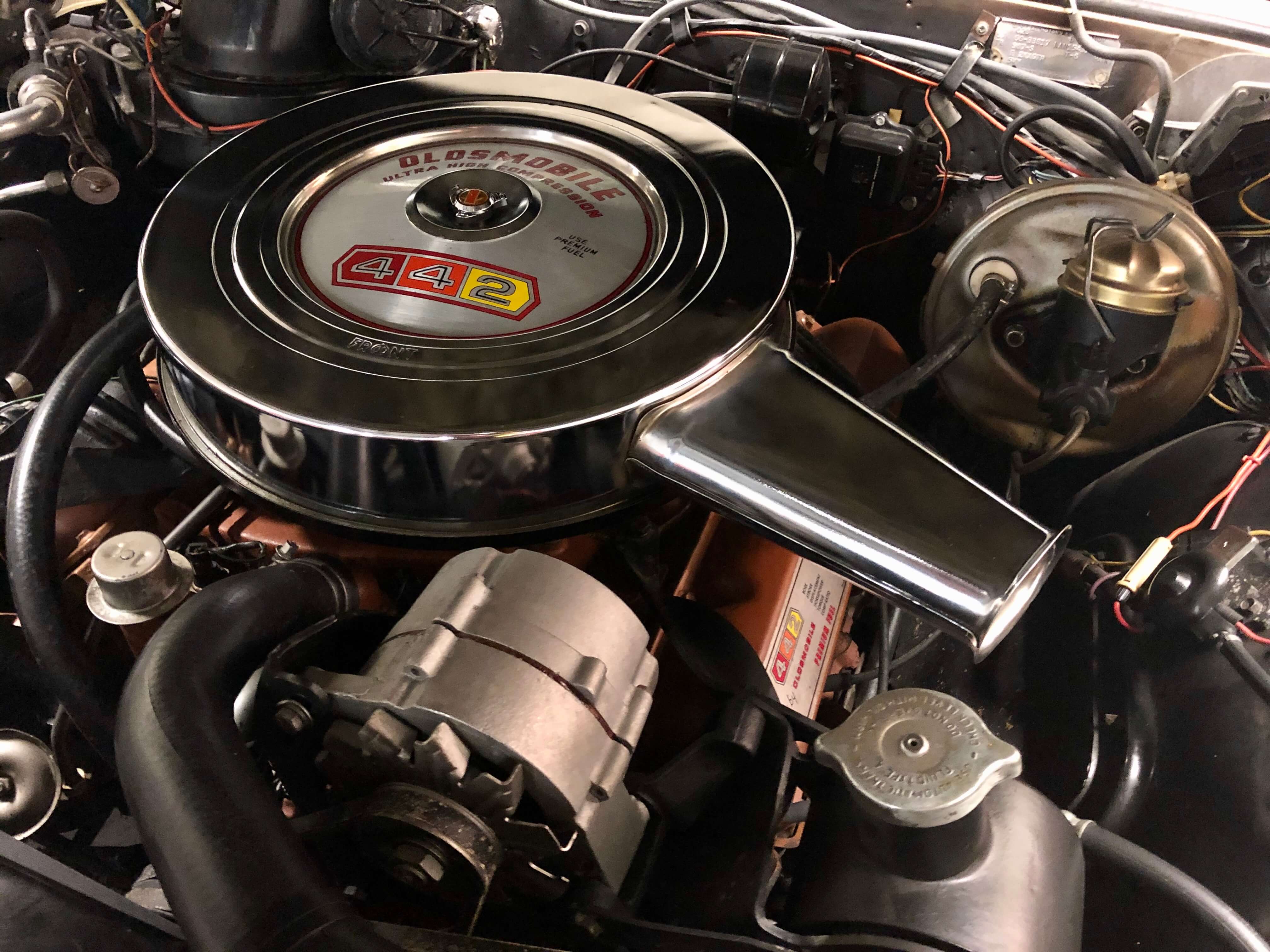 1966 Oldsmobile 442 engine