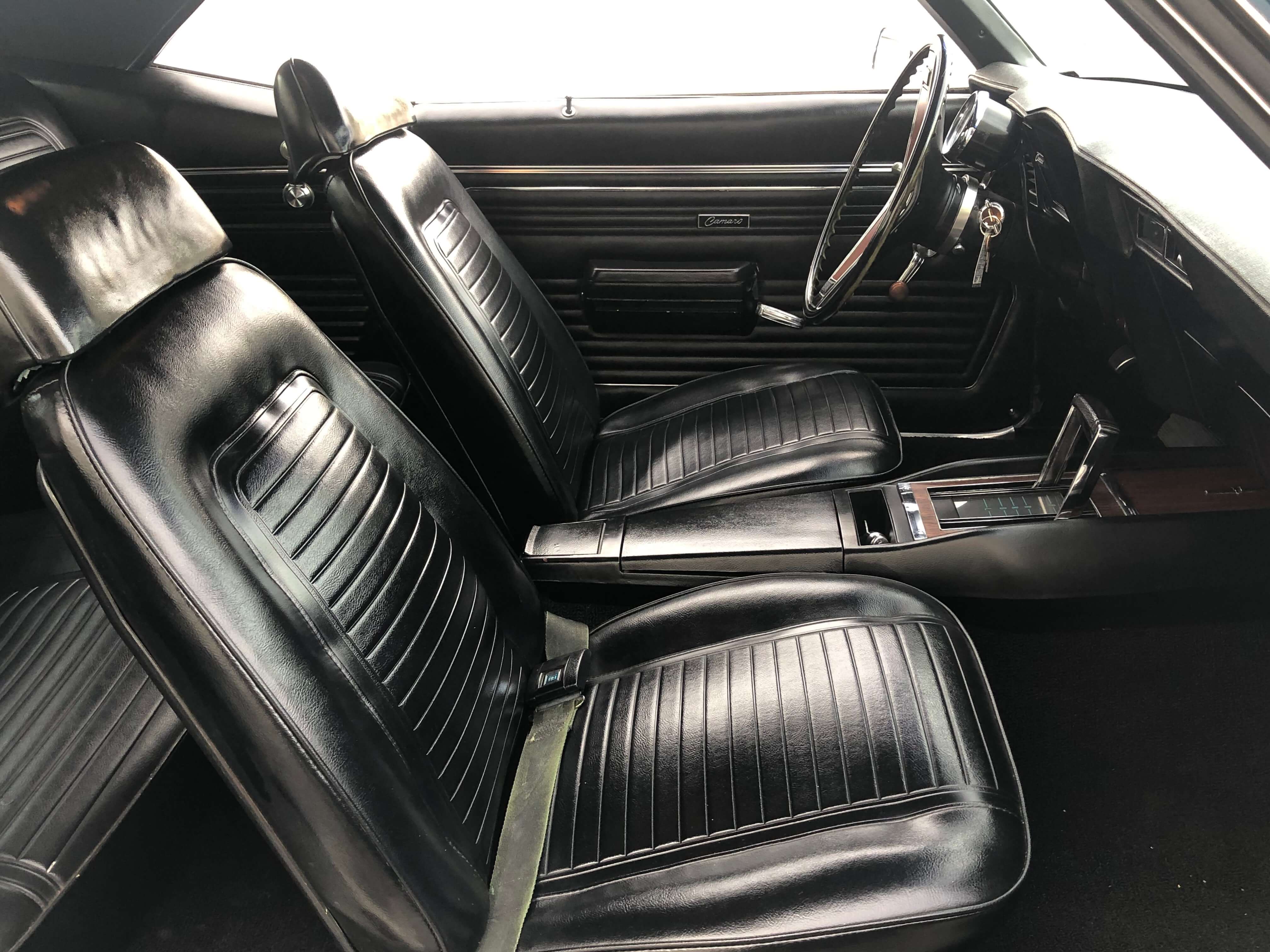 1969 Chevrolet Camaro interior