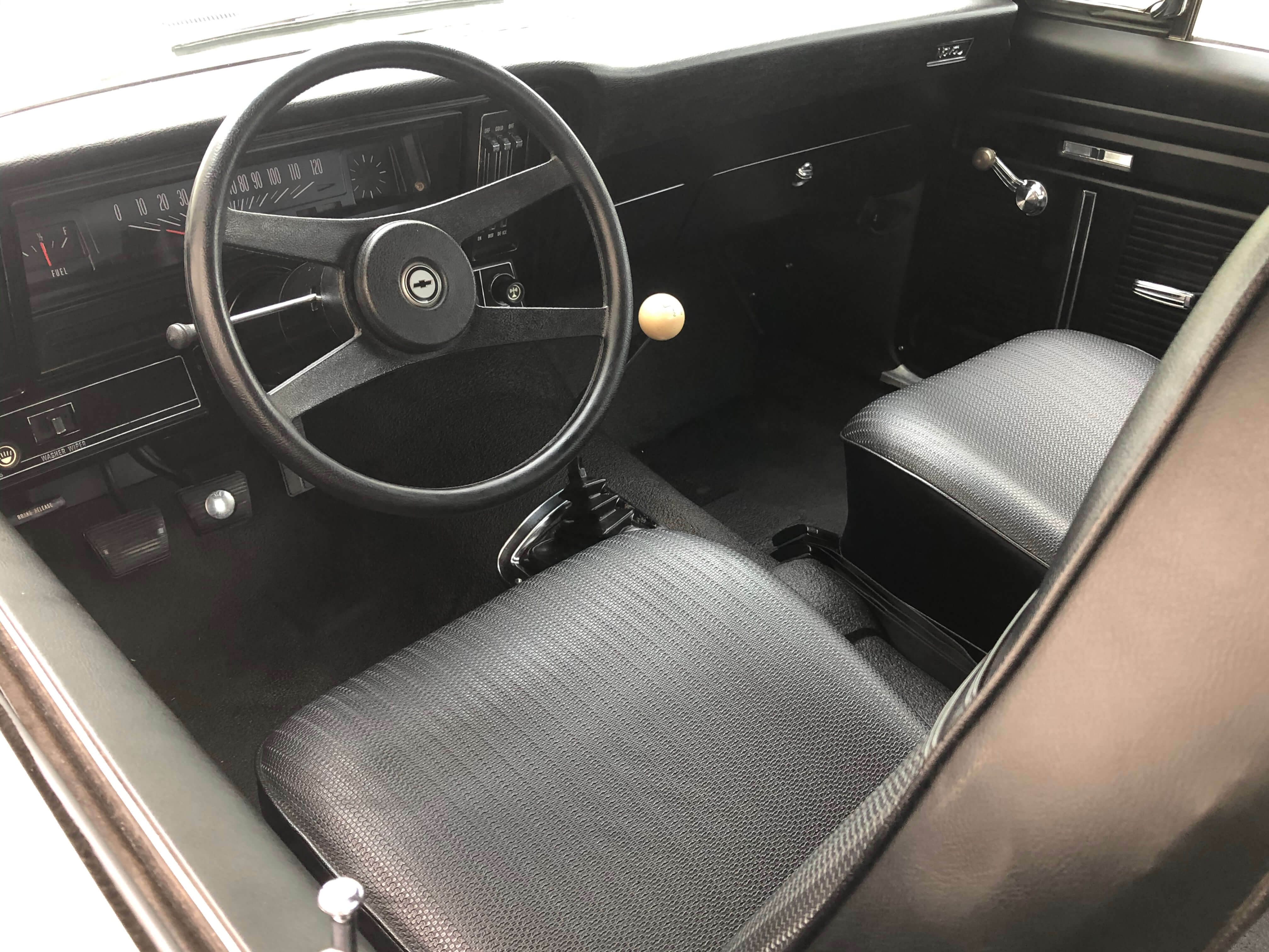 1972 Chevrolet Nova SS interior
